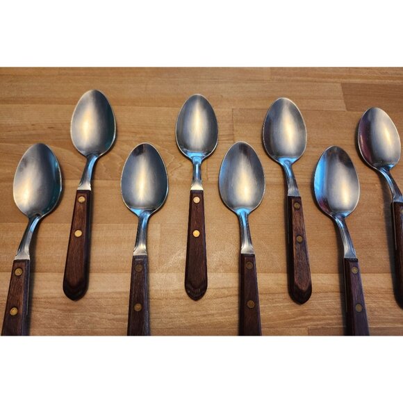 (8) Table Spoons 7.25" Washington Forge Town and Country Stainless USA Flatware - Picture 2 of 8